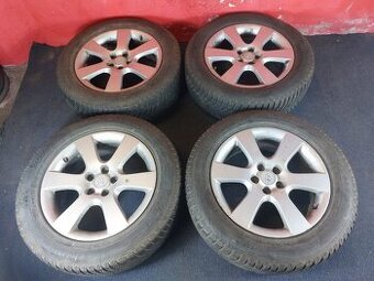 ALU disky originál Hyundai 5x114,3 R18 se zimními pneu 235/6
