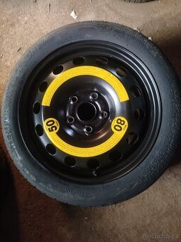 Dojezdové kolo originál VW Seat Škoda 16" 5x112