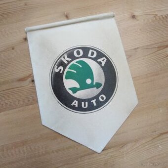 Originální textilní ŠKODA Vlaječka