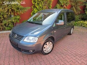 Caddy Maxi 2.0TDI 103kW, 7 míst, bez koroze, klima, serviska