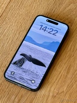 Apple iPhone 14 Pro Max – TOP stav, navíc kožené pouzdro