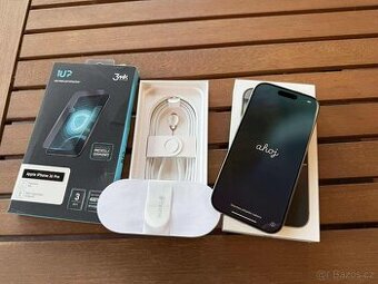 iPhone 16 Pro 256GB Natural 100% baterie jako NOVÝ