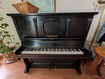 Klavir starožitný Jan Harwardt Liberec plně funkční