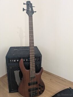 Baskytara cort + combo blue cab 60W