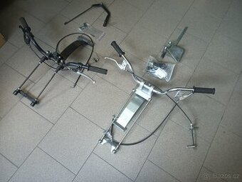 Prodám dvojí řízení řidítka na motocykl Motoškola, stunt