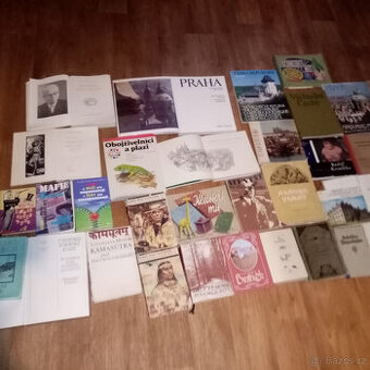 PRODÁM RŮZNÉ STARÉ KNIHY - UMĚNÍ HISTORIE, MÍSTOPIS AJ.