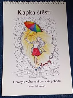 Omalovánky pro dospělé - Kapka štěstí - Lenka Filonenko
