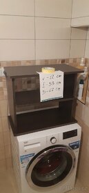 stoleček pod TV + ramínka na šaty + Makita 6271D