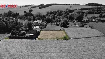 Prodej stavebního pozemku s projektem, 2116m², Děčín-Dobrná