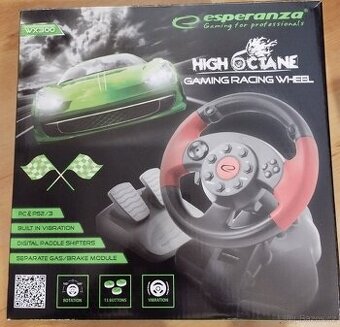 Herní volant na PC/PS2-3