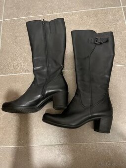 ECCO dámské kožené kozačky