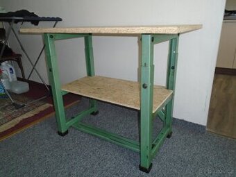 Pracovní, odkládací stůl, ponk do dílny, garáže