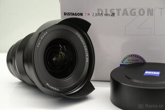 ZEISS Distagon 15 mm f/2.8 ZE pro Canon EF  +filtr