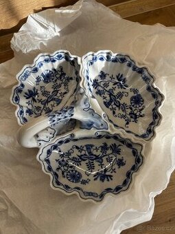 CIBULÁK KABARET TŘÍDÍLNÝ 30 CM ORIGINÁL ČESKÝ PORCELÁN DUBÍ