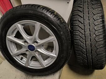 Alu kola FORD Fiesta 4x108 r15 Originál,zim.pneu94%+TPMS