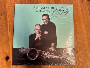 PODEPSANÁ deska Jan Smigmator&Scott Hamilton : Two Tenors -