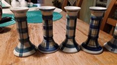 Porcelánové  svicny 6ks