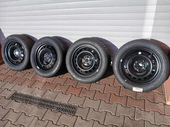 FIAT TIPO NOVÉ ORIGINÁLNÍ DISKY R16 S NOVÝMI PNEU FALKEN 205