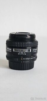 Prodám objektiv NIKKOR AF 50mm f/1.4 D.