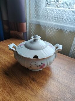 Starožitná porcelánová mísa Moritz Zdekauer