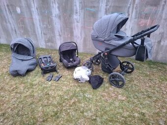 Kočárek tudore forester + vajíčko Joie vč. zakladny