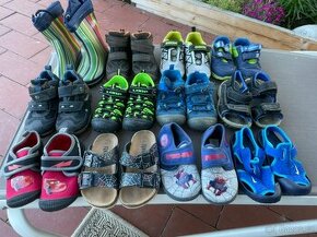 Dětské chlapecké boty vel. 25 a 26 - AKCE 2ks poslání zdarma