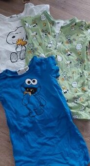 Letní overalky 3ks vel.86 a 92