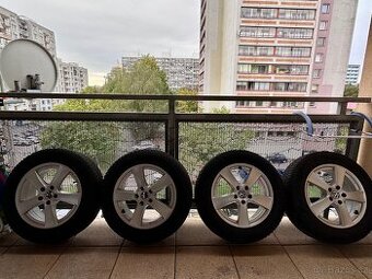 Disky 5x112 R17+zimní HANKOOK 215/65 R17