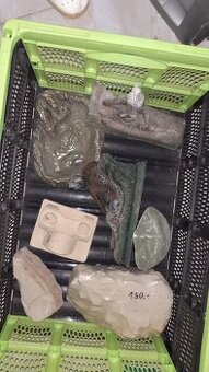 Kameny a příslušenství do akvárií