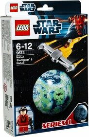 Nové LEGO Star Wars 9674 Hvězdná stíhačka Naboo