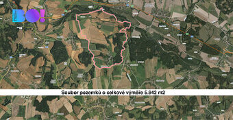 Prodej pole, 5942 m², Zámrsky