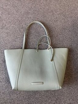Kožená velká kabelka Emporio Armani