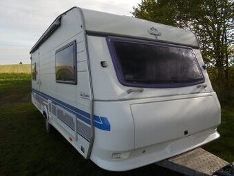 Obytný přívěs Hobby exclusive 540, provoz 2004,nová STK