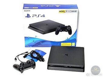 Sony Playstation 4 - PS4 Slim 500GB (CUH-2216A) + příslušens