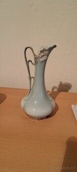 Porcelánová Karafa, malovaný porcelán z 2. pol. 20. stol.