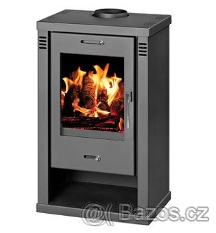NOVÁ Kamna na tuhá paliva L101, 7,16kW, pr.150mm + záruka