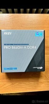 Zakladni deska MSI proB660 socket intel LGA 1700