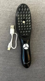 LED masážní kartáč s dávkovačem oleje