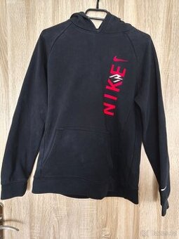Chlapecká mikina černá NIKE ve vel. 163-175 cm