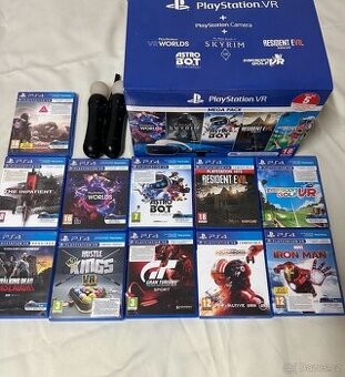 Virtuální realita ps4 ps5 , full set , playstation vr