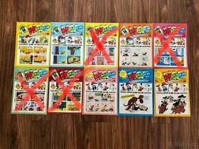 komiksový časopis Hop 1,2,4,8,9,10/1992