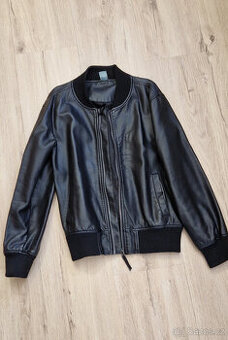 Chlapecká koženková bunda, 146-152