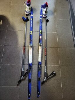 dětské běžky Fischer 157 cm  - komplet