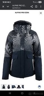 Alpine PRO - nová dámská bunda zateplená XS