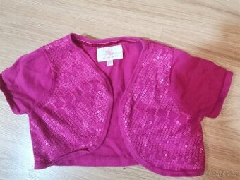 bolérko 110 4-5 let krátký rukáv