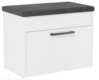 Botník s čalouněným sedákem