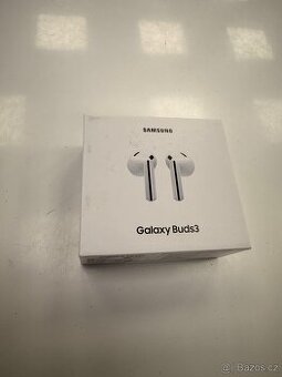 Samsung Buds3 bílé, nové, nepoužité, záruka 2 roky, original