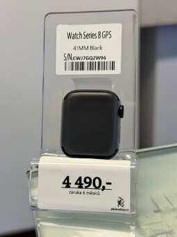 Apple Watch 8 - 41mm - 6M ZÁRUKA