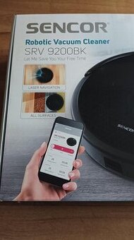 Vysavač SENCOR SRV 9200BK robotický