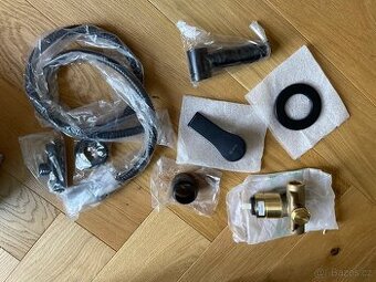 2ks bidetova baterie kludi zenta sl cerna matna